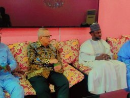 Visite de Son Excellence L'ambassadeur d'Indonésie a la résidence du Président Baye Ciss